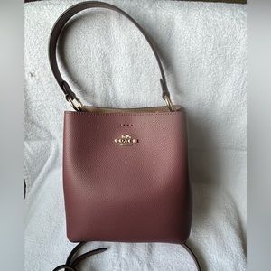 COACH Small Town Bucket Bag- Mauve